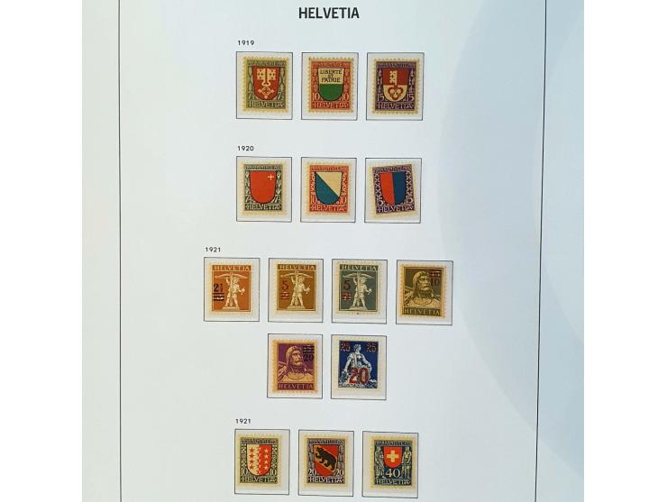 collection 1862-1969 mainly ** including Zst. no. 179 with 1996 Marchand certificate, Pax-set, better miniature sheets, Airma