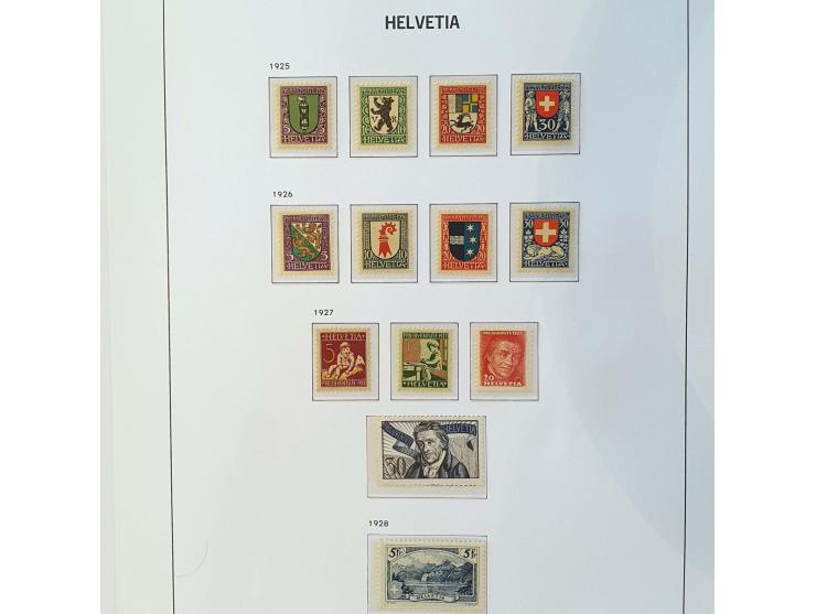 collection 1862-1969 mainly ** including Zst. no. 179 with 1996 Marchand certificate, Pax-set, better miniature sheets, Airma