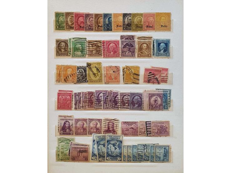 starting 1851 with many better stamps and sets including 1869 pictorials up to the 30 cents (15 cents in both types), Columbi