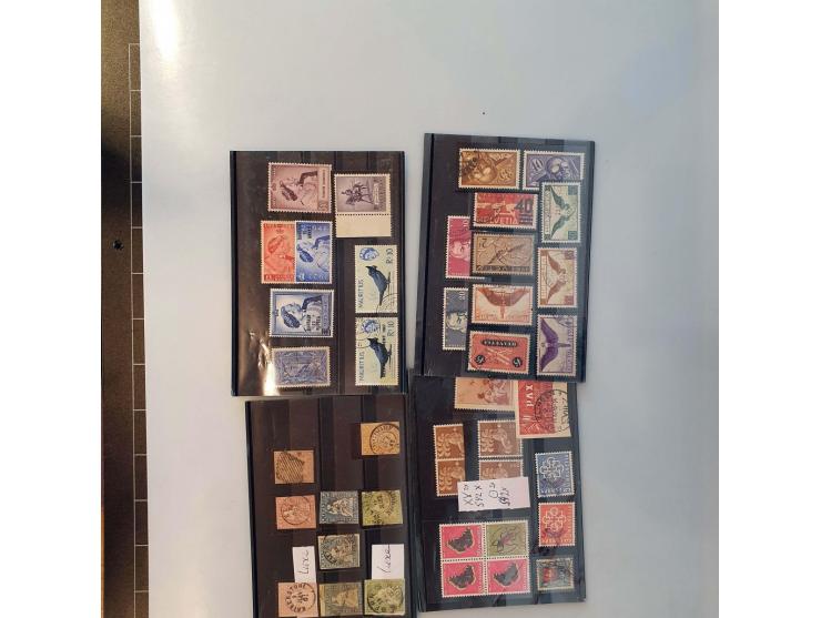 better stamps and sets from a.o. Germany, Italy, Scandinavia, Switzerland etc. on stock cards in ring binder