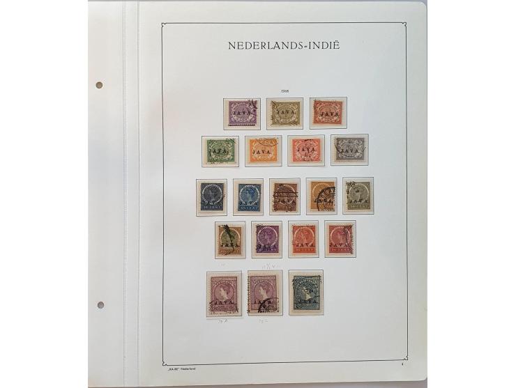 collectie vanaf 1864 deels gespecialiseerd (o.a. tandingen) met betere ex. en series inclusief NNG in Davo album 