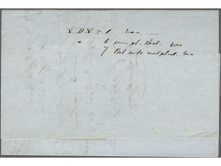 Forwarding Agents, complete vouwbrief uit Altenschlirf (Keurvorstendom Hessen) 9-3-1856 via C.Balckx/Arnhem (ovaal stempel in