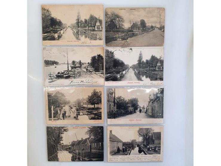 ca. 350 ex. oude en zeer oude met beter o.a. goed Aalsmeer in groot album