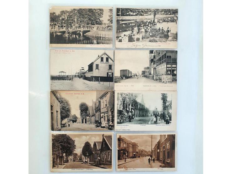 ca. 350 ex. oude en zeer oude met beter o.a. goed Aalsmeer in groot album