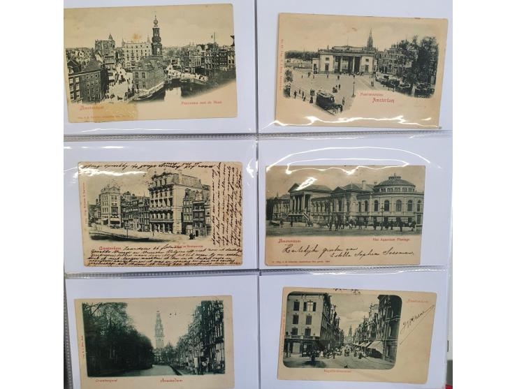 Amsterdam 600 ex. oude en zeer oude in groot album