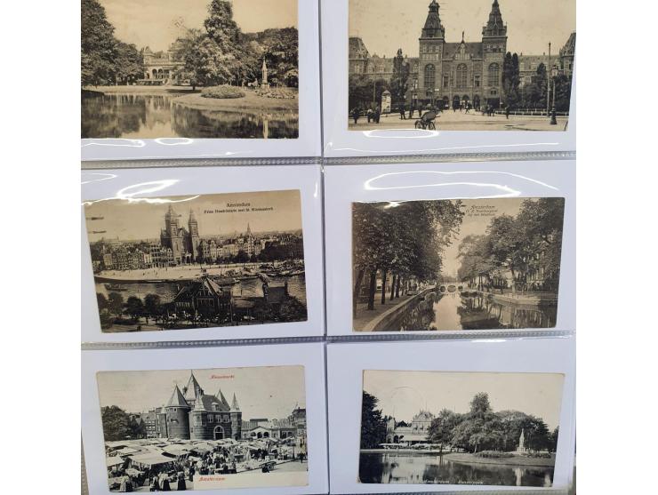 Amsterdam 600 ex. oude en zeer oude in groot album