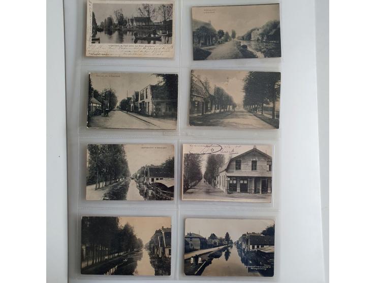 mooie collectie van ca. 200 kaarten 's-Graveland meest voor 1940 in album