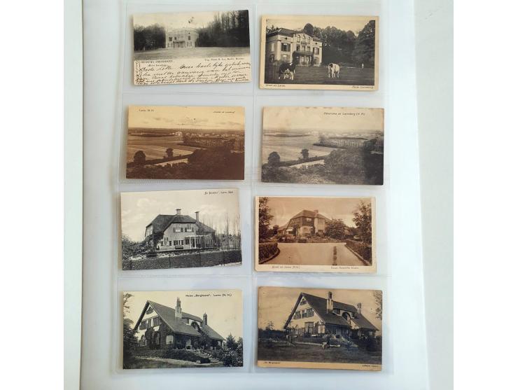 collectie van ca. 250 ansichtkaarten Laren (Noord-Holland) meest voor 1940 in album