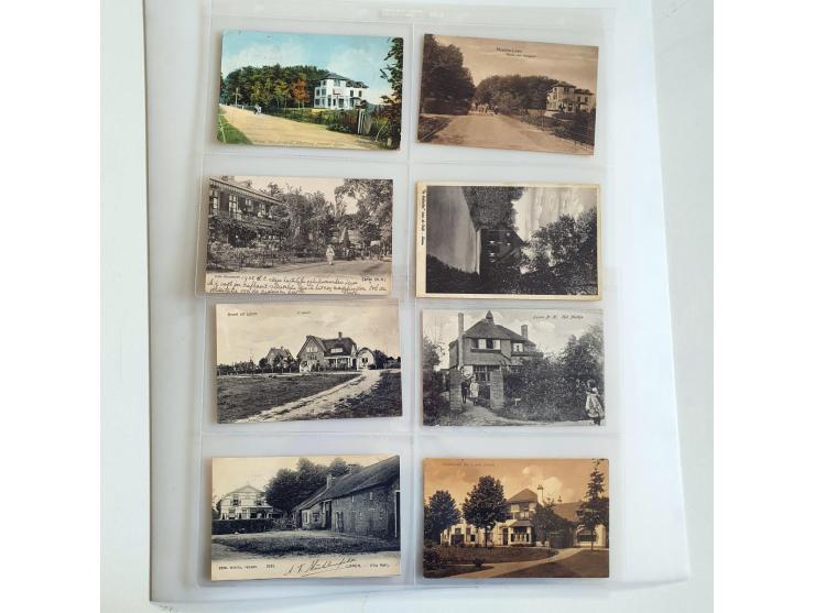 collectie van ca. 250 ansichtkaarten Laren (Noord-Holland) meest voor 1940 in album