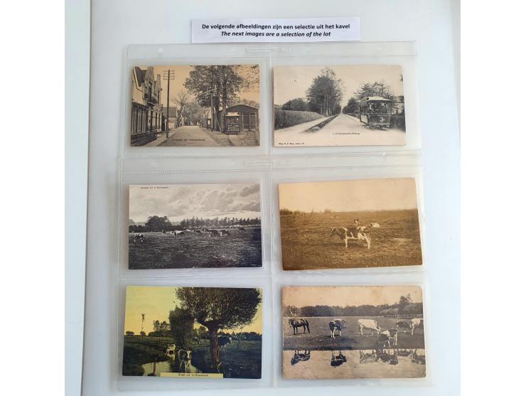 collectie ca. 150 ansichtkaarten 's-Graveland waarbij veel voor 1940 in album