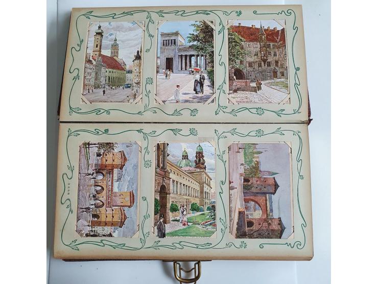 Western Europe 200 postcards MUNICH Germany all pre 1940 in vintage album