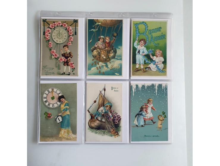 Various Countries more than 400 postcards fantasy all pre 1940 nice ensemble in album