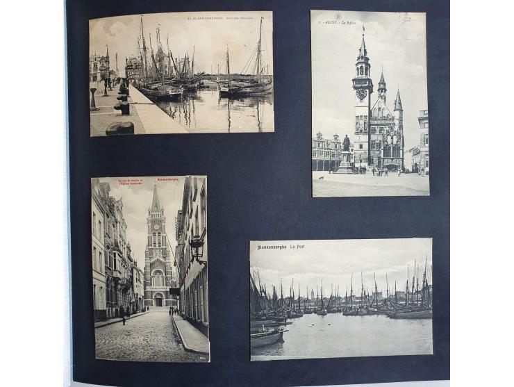 Various Countries 170 postcards mainly Belgium and all pre 1940 in album 