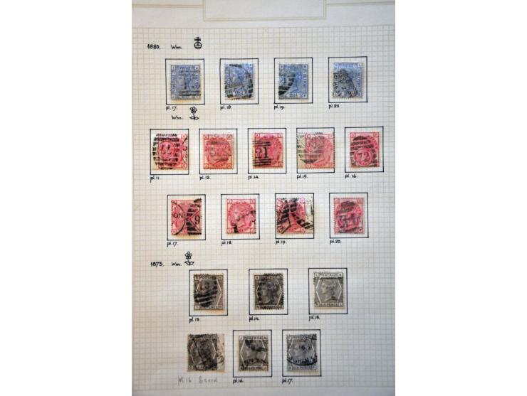 collection 1840-1965 mainly used, including many better ex. (Mulready letter sheets 1d. and 2d. both unused, penny black 6x, 