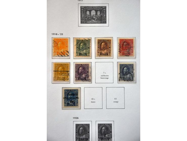 collection 1870-2017 used and */** including face value around $1600  in 3 Davo albums, year sets and stockbook