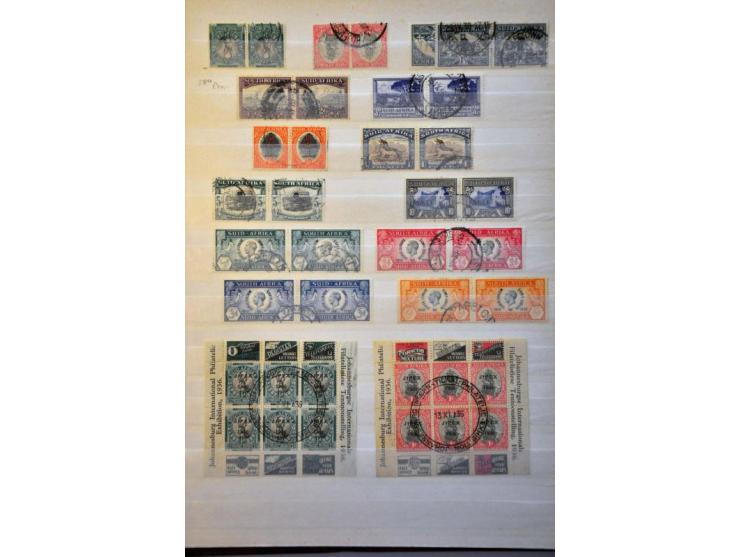 collection 1910-1960 with better ex. including postage dues and officials in stockbook 