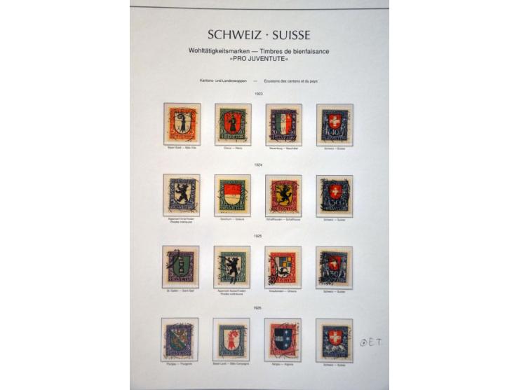 specialized used collection 1851-2007 with good sections Strubli, Sitting and Standing Helvetia, Airmail, Hotelpost, Pax-set,