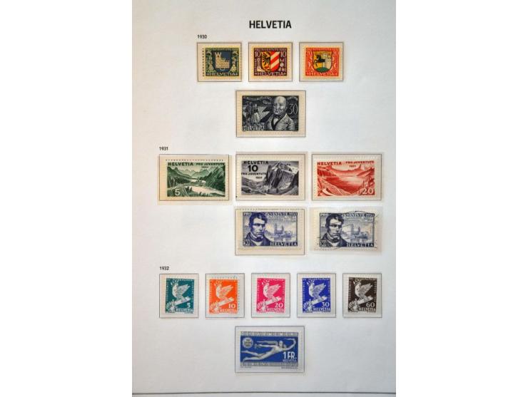 collection 1854-1963 mainly */** with better sets and stamps in Davo album