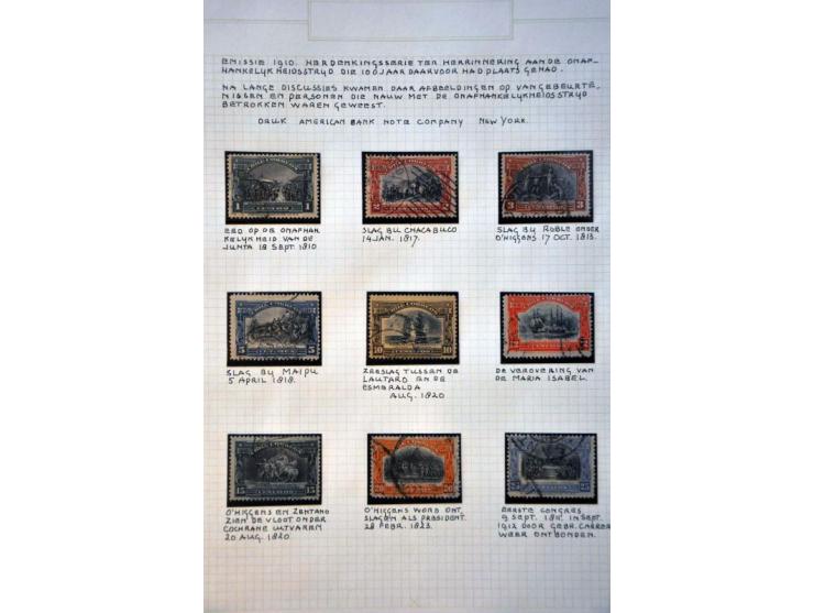 extensive collection 1853-1981 used and specialized with printings, varieties, cancellations, many covers and postal statione