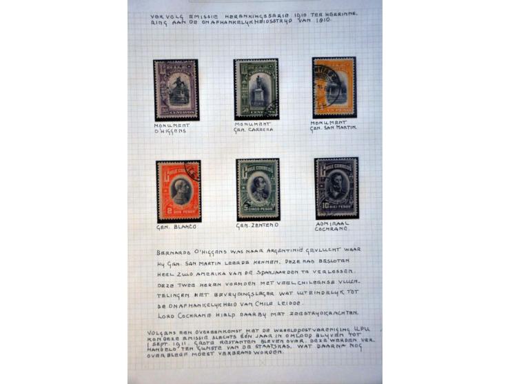 extensive collection 1853-1981 used and specialized with printings, varieties, cancellations, many covers and postal statione