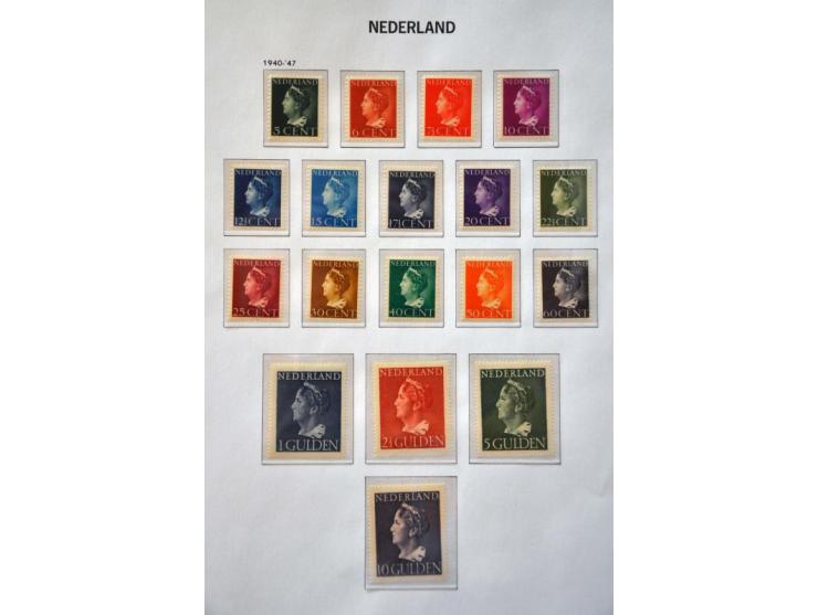 collectie 1899-2004 meest ** met veel betere series (o.a. Tentoonstelling 1924, Van Konijnenburg, En Face, luchtpost inclusie