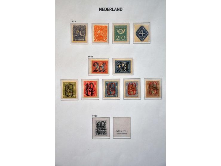 collectie 1899-2004 meest ** met veel betere series (o.a. Tentoonstelling 1924, Van Konijnenburg, En Face, luchtpost inclusie