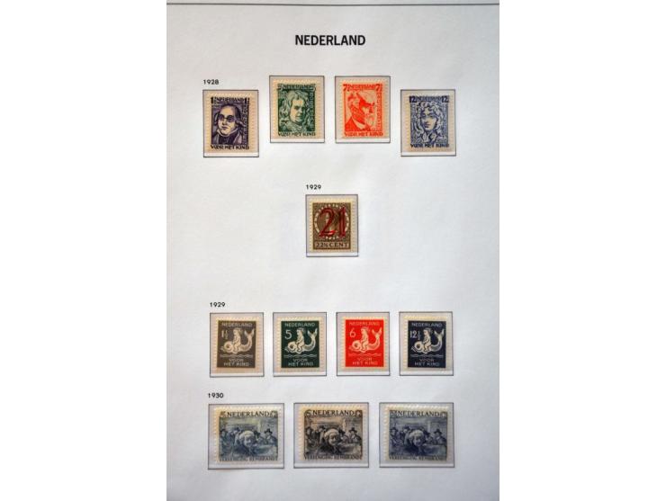 collectie 1899-2004 meest ** met veel betere series (o.a. Tentoonstelling 1924, Van Konijnenburg, En Face, luchtpost inclusie