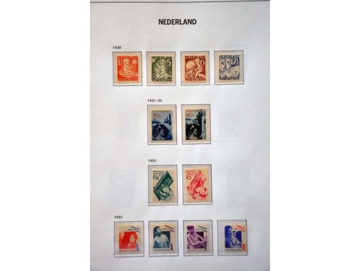 collectie 1899-2004 meest ** met veel betere series (o.a. Tentoonstelling 1924, Van Konijnenburg, En Face, luchtpost inclusie