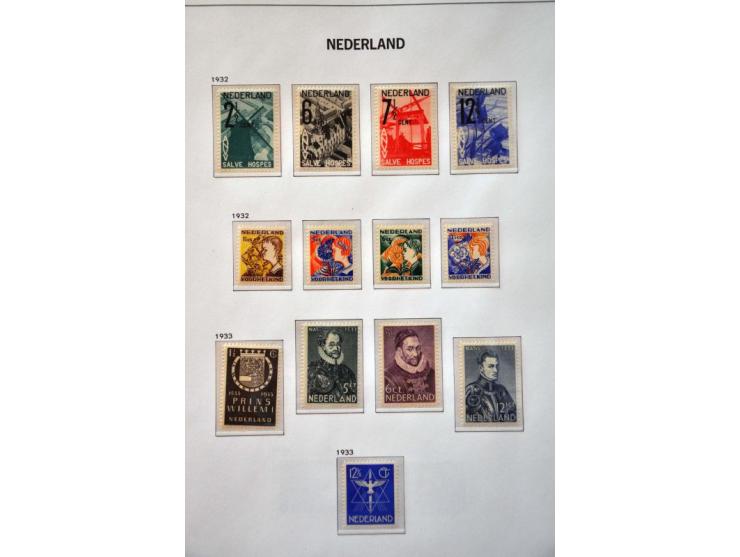 collectie 1899-2004 meest ** met veel betere series (o.a. Tentoonstelling 1924, Van Konijnenburg, En Face, luchtpost inclusie