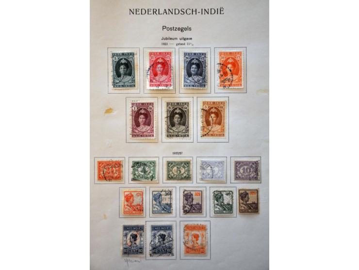 collectie 1864-1948 gestempeld en * met veel betere ex. en series, tandingen, enkele poststukken, uitgebreid port, dienst, br