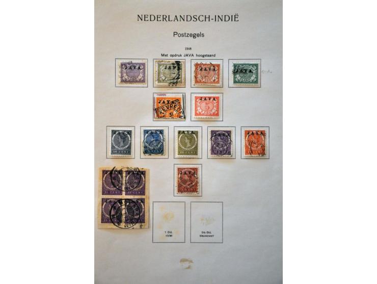 collectie 1864-1948 gestempeld en * met veel betere ex. en series, tandingen, enkele poststukken, uitgebreid port, dienst, br