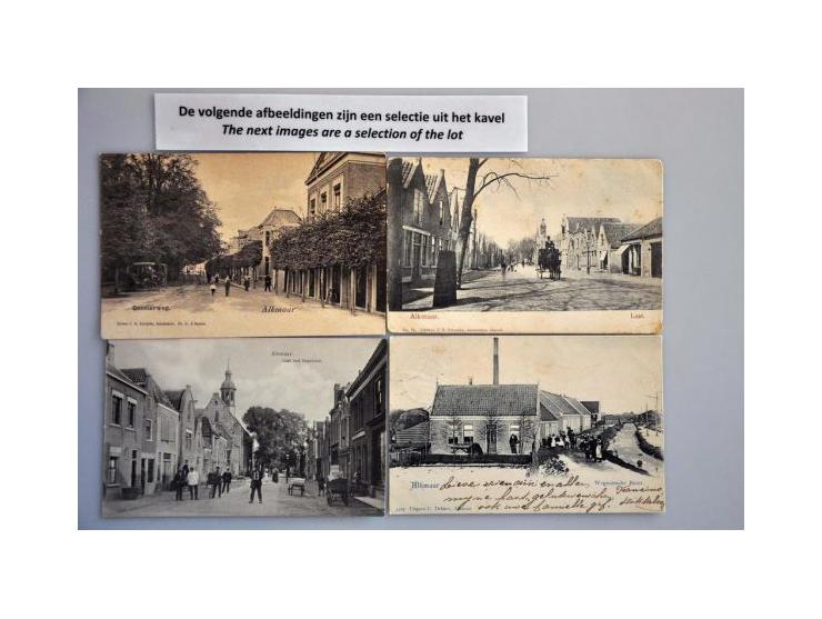 Alkmaar 152 ex. oude en zeer oude met beter in album