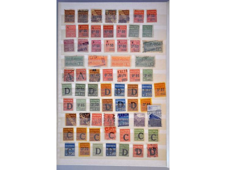 railway stamps, collection both used and */** with better stamps and sets on stock pages