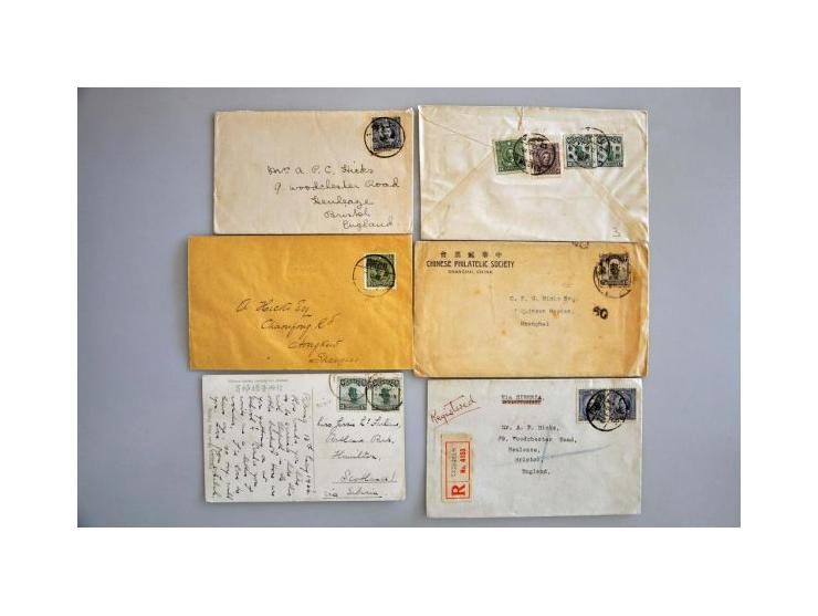 about 50 covers ca. 1900-1947 including Airmail and better frankings