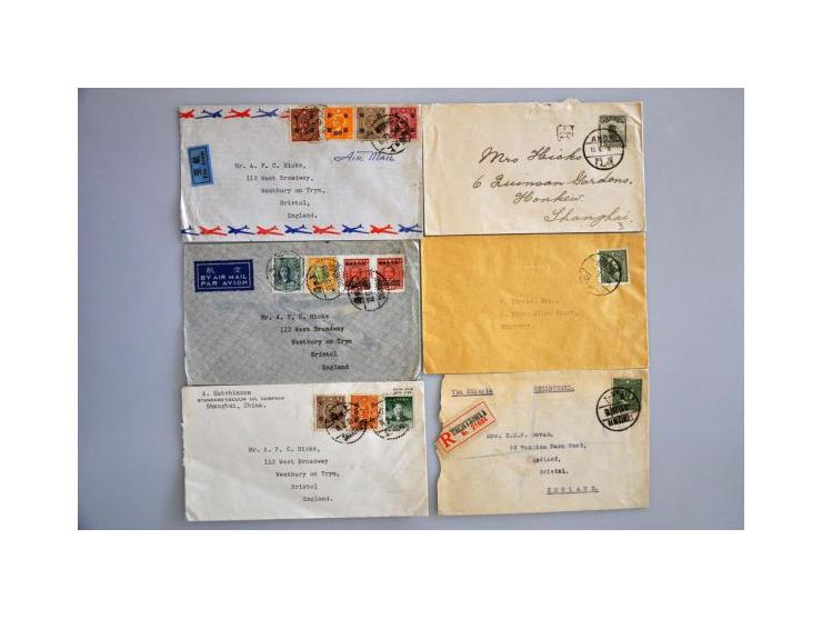 about 50 covers ca. 1900-1947 including Airmail and better frankings