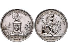 Historiepenningen 1772, Herdenking 200 jaar opstand van Vlissingen, door J.H.Schepp, zilver 32mm, 11,66 gr. ZF+