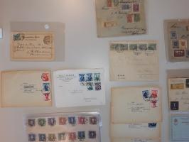 and Austria many covers, postal stationery, special event, fdc's, airmail etc. in box
