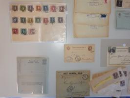 and Austria many covers, postal stationery, special event, fdc's, airmail etc. in box
