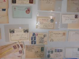 and Austria many covers, postal stationery, special event, fdc's, airmail etc. in box
