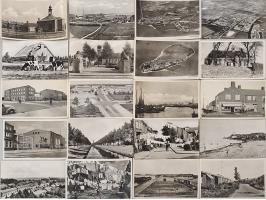 Ruim 125(handgeteld) ansichtkaarten Flevoland. Meest na 1940. Deel van een grotere collectie. Zie ook andere kavels. Box