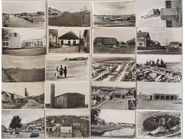 Ruim 125(handgeteld) ansichtkaarten Flevoland. Meest na 1940. Deel van een grotere collectie. Zie ook andere kavels. Box