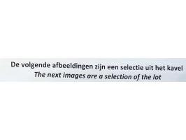 grote hoeveelheid noodporten/baarfrankeringen op binnenlandse postwissels w.b. expresse, deelfrankeringen en iets overige pos