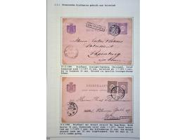 ruim 150 postwaardestukken 1876-ca.1970 met bijfrankering wegens buitenland, interlokaal, tariefaanpassingen, luchtrecht, ver