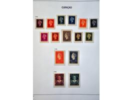 collectie 1873-1995 w.b. emissie 1873, 300 jaar Gezag, Bernhardfonds en Aruba in 3 Davo albums
