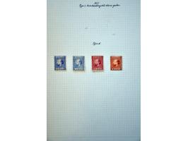 collectie op tandingen gespecialiseerd w.b. veel betere ex. o.a. nrs. 7 IC, 9 (5x), 10 (2x), 11 (gebreken) en 12 in over het 