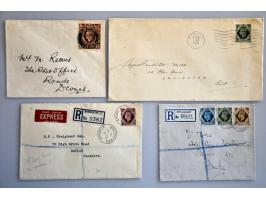 mooie collectie fdc's 1901-1966 met veel betere ex. w.b. PUC 1929, Silver Jubilee 1935, Edward VIII 1937, George VI 9d, 10d, 