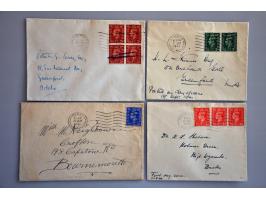 mooie collectie fdc's 1901-1966 met veel betere ex. w.b. PUC 1929, Silver Jubilee 1935, Edward VIII 1937, George VI 9d, 10d, 