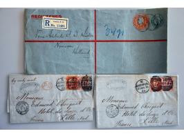 en iets Commonwealth post(waarde)stukken meest ouder materiaal w.b. surface-printed, registered, censor marks, pow, fpo, etc.