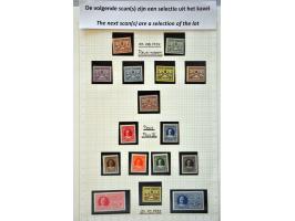 collectie 1929-1999 zowel */** als gestempeld verzameld met betere ex. en series in 4 albums