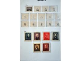 collectie 1850-1980 meest */** met beter materiaal w.b. Rotary en Hitler-opdrukken in 2 Davo albums